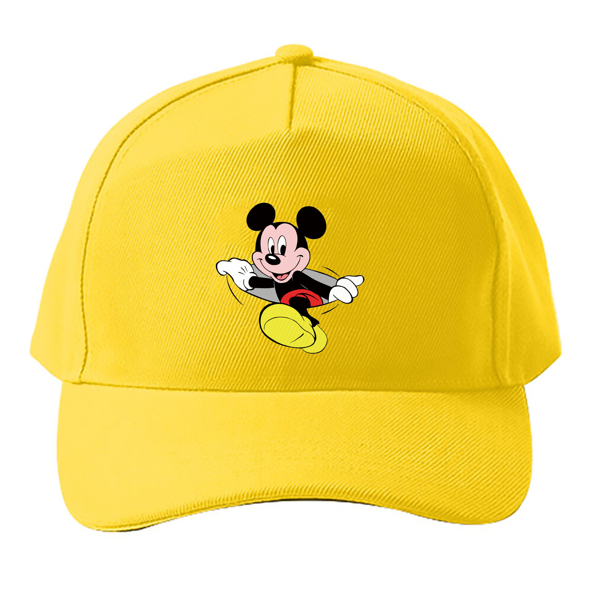 （画像用） ミッキーマウス Mickey Mouse ベースボールキャップ 綿100％ 男女兼用 帽子 スポーツ